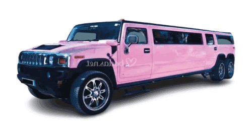 Limusina Hummer rosa