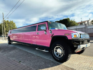 Alquiler de Limusina Hummer Rosa en Barcelona